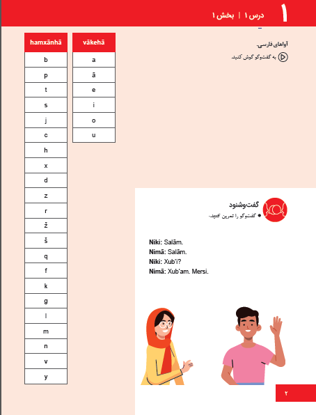 کتاب یکم پارسی‌یار